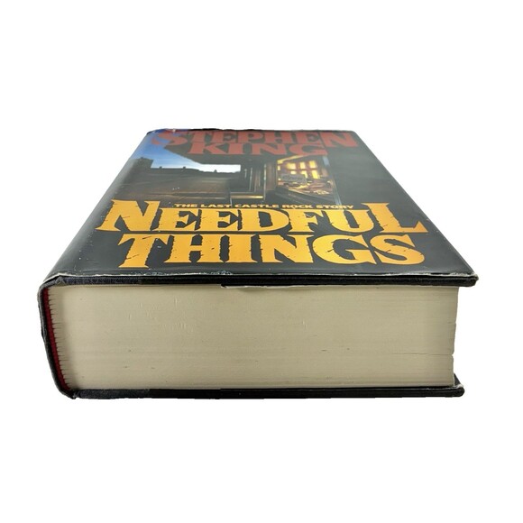Needful Things Stephen King Vintage 1991 First Edition Hardback Book - Picture 8 of 10